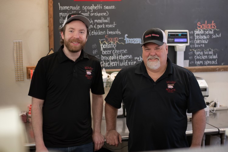 Ready's owners Ryan Nalezny and Dave Anderson smiling.